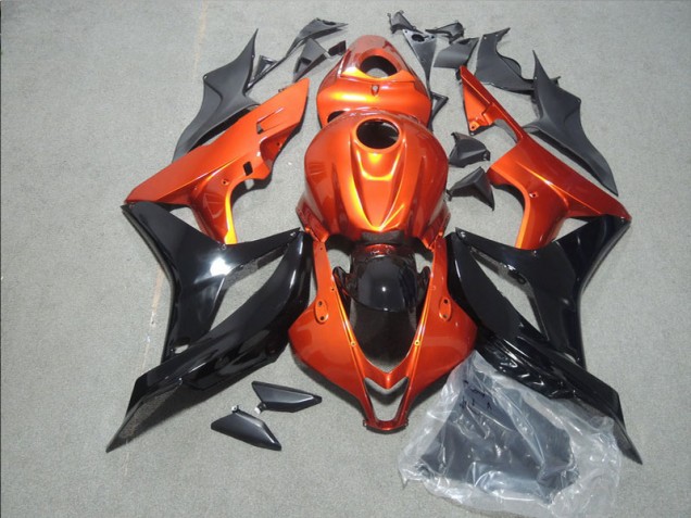Honda CBR 600 RR 2007-2008 Verkleidungen - Orange Schwarz Honda CBR 600 RR 2007-2008 Verkleidungen - Orange Schwarz