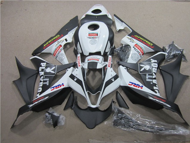 Honda CBR 600 RR 2007-2008 Verkleidungen - Schwarz Weißes HRC