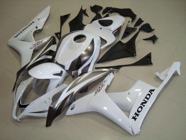 Honda CBR 600 RR 2007-2008 Verkleidungen - Weiß Silber
