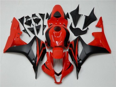 Honda CBR 600 RR 2007-2008 Vollverkleidung - Schwarz Rot