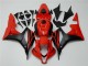 Honda CBR 600 RR 2007-2008 Vollverkleidung - Schwarz Rot