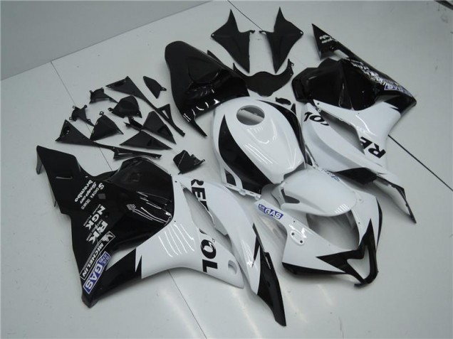 Honda CBR 600 RR 2009-2012 Verkleidung - Weiß Schwarz