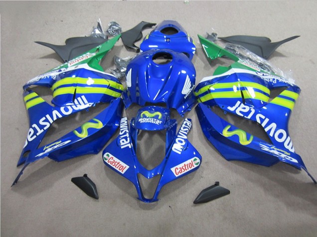 Honda CBR 600 RR 2009-2012 Verkleidungen - Blau Weiß Movistar