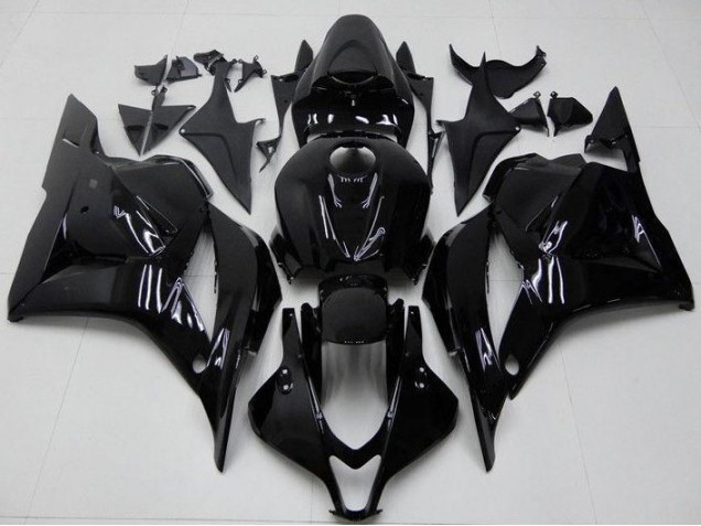 Honda CBR 600 RR 2009-2012 Verkleidungen - Glänzend Schwarz