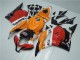 Honda CBR 600 RR 2009-2012 Verkleidungen - Orange Rot Schwarz Repsol