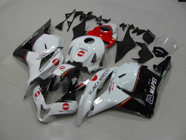 Honda CBR 600 RR 2009-2012 Verkleidungen - Rot Konica Minolta