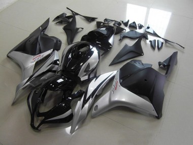 Honda CBR 600 RR 2009-2012 Verkleidungen - Schwarz Silber