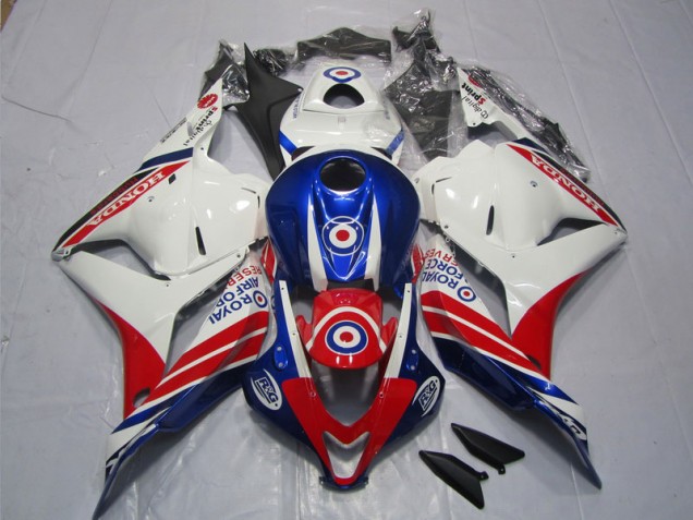 Honda CBR 600 RR 2009-2012 Verkleidungen - Weiß Blau Rot