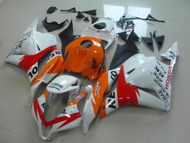 Honda CBR 600 RR 2009-2012 Verkleidungen - Weiß New Repsol
