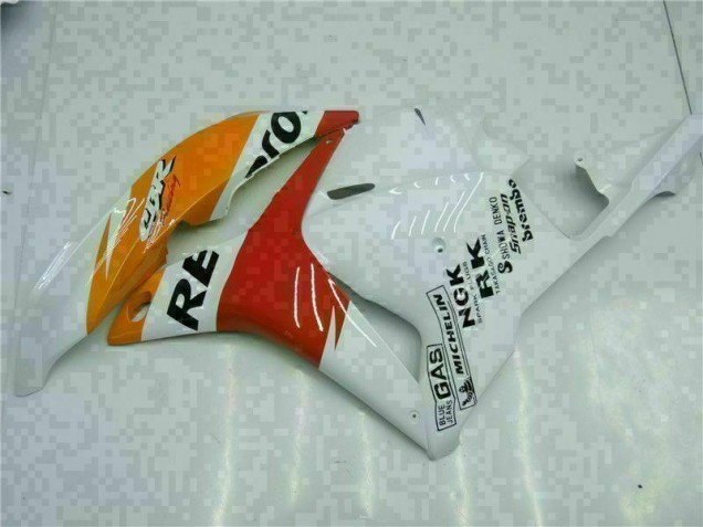 Honda CBR 600 RR 2009-2012 Verkleidungen - Weiß Orange Repsol