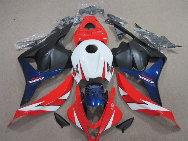 Honda CBR 600 RR 2009-2012 Verkleidungen - Weiß Rot Blau