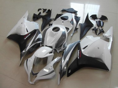 Honda CBR 600 RR 2009-2012 Verkleidungen - Weiß Schwarz Grau