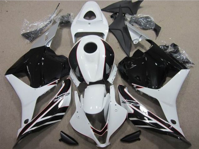 Honda CBR 600 RR 2009-2012 Verkleidungen - Weiß Schwarz