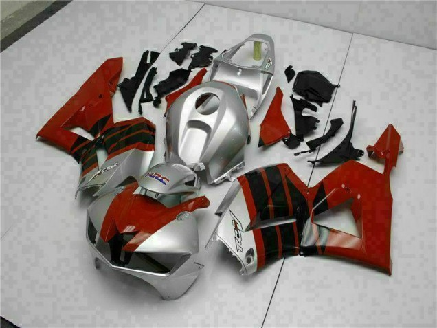 Honda CBR 600 RR 2013-2021 Verkleidungen - Rot Silber