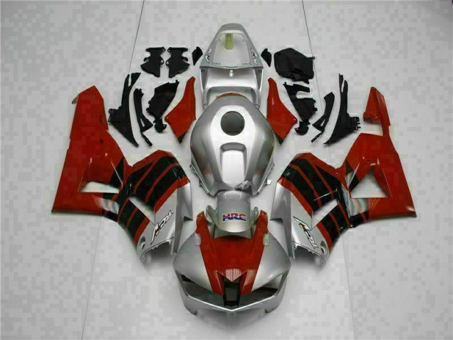Honda CBR 600 RR 2013-2021 Verkleidungen - Rot Silber