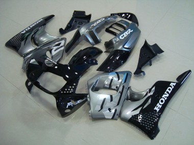 Honda CBR 900 RR 893 1996-1997 Verkleidungen - Schwarz Silber