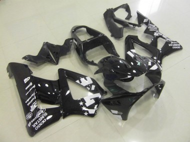 Honda CBR 900 RR 929 2000-2001 Verkleidungen - Glänzend Schwarz mit Stern