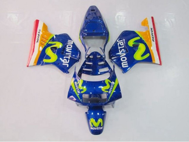 Honda NSR 250 MC28 P4 1994-1996 Verkleidungen - Blau Grün