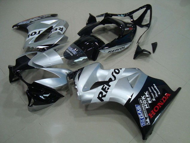 Honda VFR 800 2002-2013 Verkleidung - Silber Repsol