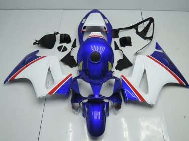 Honda VFR 800 2002-2013 Verkleidungen - Blau und Weiß