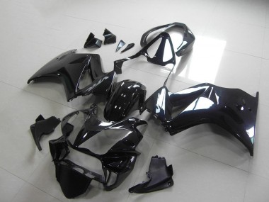 Honda VFR 800 2002-2013 Verkleidungen - Glänzend Schwarz