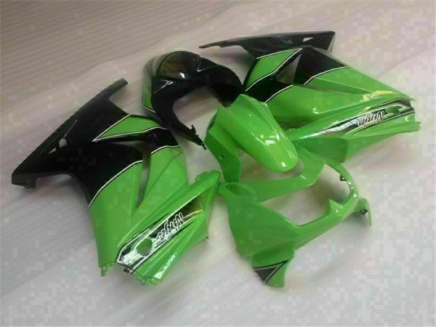 Kawasaki EX250 2008-2012 Verkleidung - Grün Schwarz