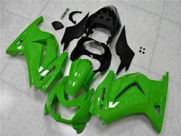 Kawasaki EX250 2008-2012 Verkleidung - Grün Schwarzer Ninja