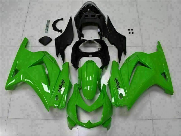 Kawasaki EX250 2008-2012 Verkleidung - Grün Schwarzer Ninja