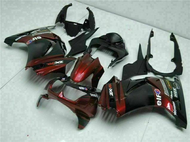 Kawasaki EX250 2008-2012 Verkleidung - Schwarz