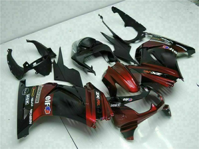Kawasaki EX250 2008-2012 Verkleidung - Schwarz