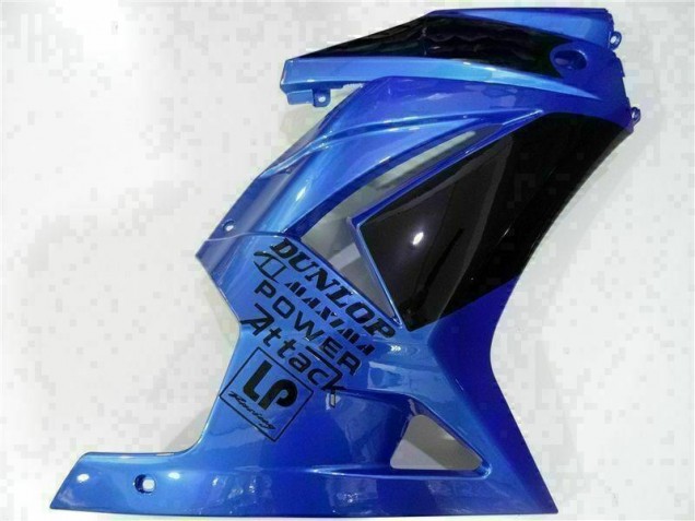 Kawasaki EX250 2008-2012 Verkleidungen - Blau Schwarz Kawasaki EX250 2008-2012 Verkleidungen - Blau Schwarz