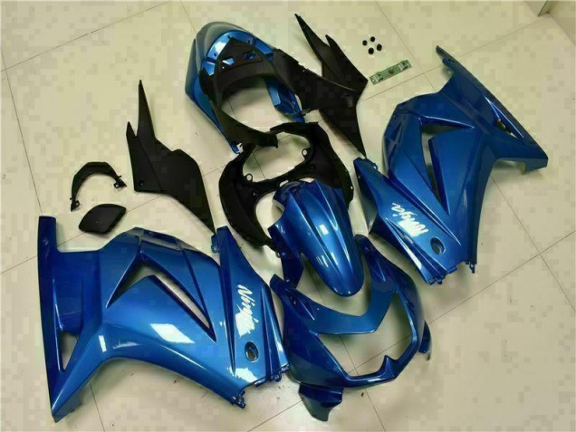 Kawasaki EX250 2008-2012 Verkleidungen - Blau Schwarz Weiß Ninja Kawasaki EX250 2008-2012 Verkleidungen - Blau Schwarz Weiß Ninja