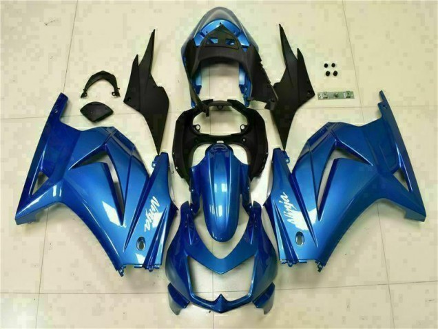 Kawasaki EX250 2008-2012 Verkleidungen - Blau Schwarz Weiß Ninja Kawasaki EX250 2008-2012 Verkleidungen - Blau Schwarz Weiß Ninja