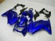 Kawasaki EX250 2008-2012 Verkleidungen - Glänzend Blau