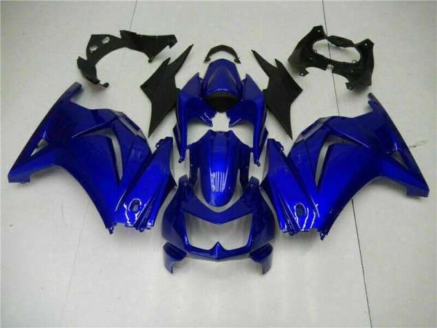 Kawasaki EX250 2008-2012 Verkleidungen - Glänzend Blau