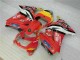 Kawasaki EX250 2008-2012 Verkleidungen - Rot Gelb