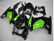 Kawasaki EX250 2008-2012 Verkleidungen - Schwarz Grün Kawasaki EX250 2008-2012 Verkleidungen - Schwarz Grün