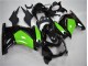 Kawasaki EX250 2008-2012 Verkleidungen - Schwarz Grün Kawasaki EX250 2008-2012 Verkleidungen - Schwarz Grün