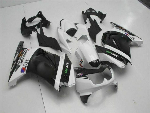 Kawasaki EX250 2008-2012 Verkleidungen - Schwarz