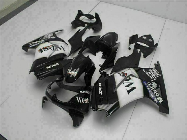 Kawasaki EX250 2008-2012 Verkleidungen - Schwarz West