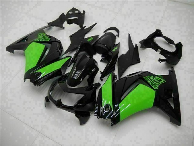 Kawasaki EX250 2008-2012 Verkleidungen - Schwarzer Grün Ninja