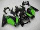 Kawasaki EX250 2008-2012 Verkleidungen - Schwarzer Grün Ninja