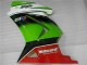 Kawasaki EX250 2008-2012 Verkleidungen - Weiß Grün Schwarz Ninja