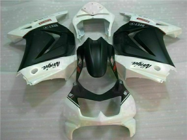 Kawasaki EX250 2008-2012 Verkleidungen - Weiß Schwarz Ninja 3M