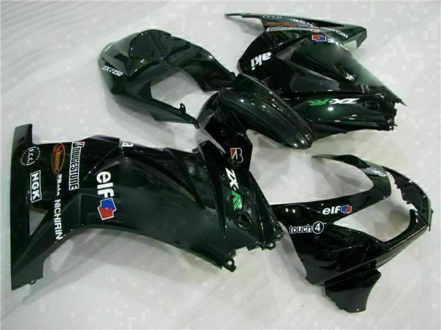 Kawasaki EX250 2008-2012 VollVerkleidungen & Plastik - Schwarz