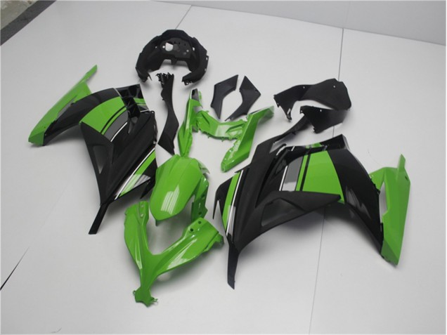 Kawasaki EX300 2013-2016 Verkleidung - Grün Schwarz Kawasaki EX300 2013-2016 Verkleidung - Grün Schwarz