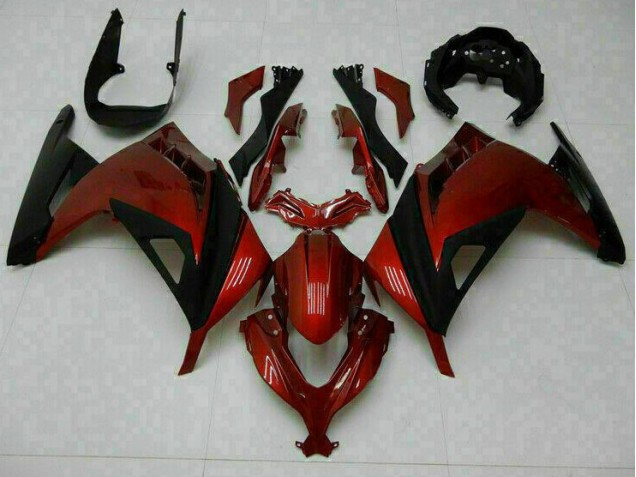 Kawasaki EX300 2013-2016 Verkleidungen - Rot