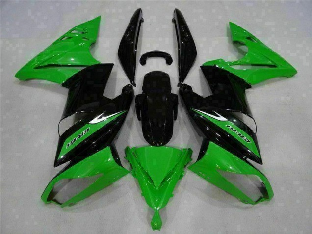 Kawasaki EX650 2006-2008 Verkleidung - Grün Schwarz