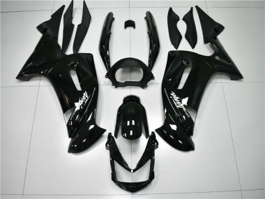 Kawasaki EX650 2006-2008 Verkleidungen - Glänzend Schwarz