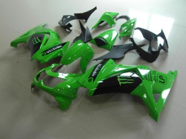 Kawasaki ZX 250R 2008-2012 Verkleidungen - Neues Grünes Monster